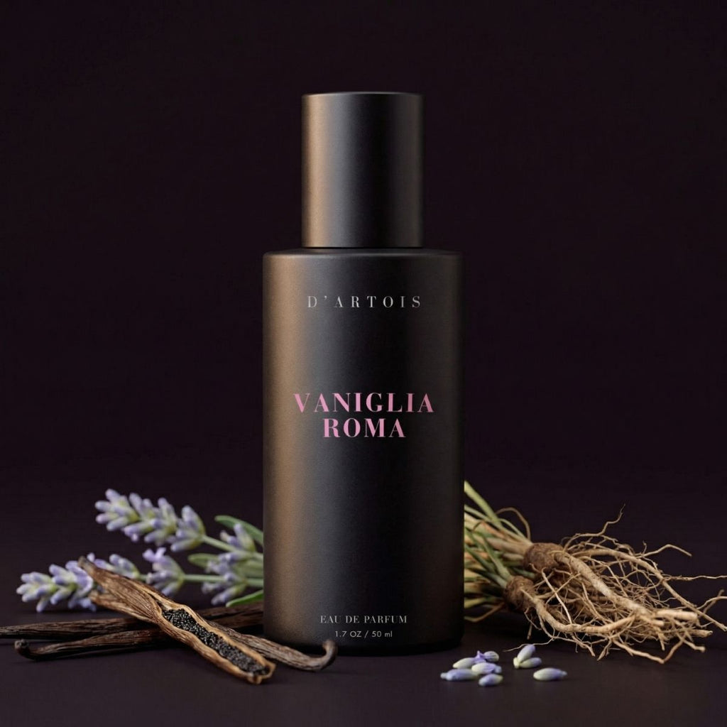 d'Artois Vaniglia Roma Vanilla Vetiver Eau de Parfum 50ml