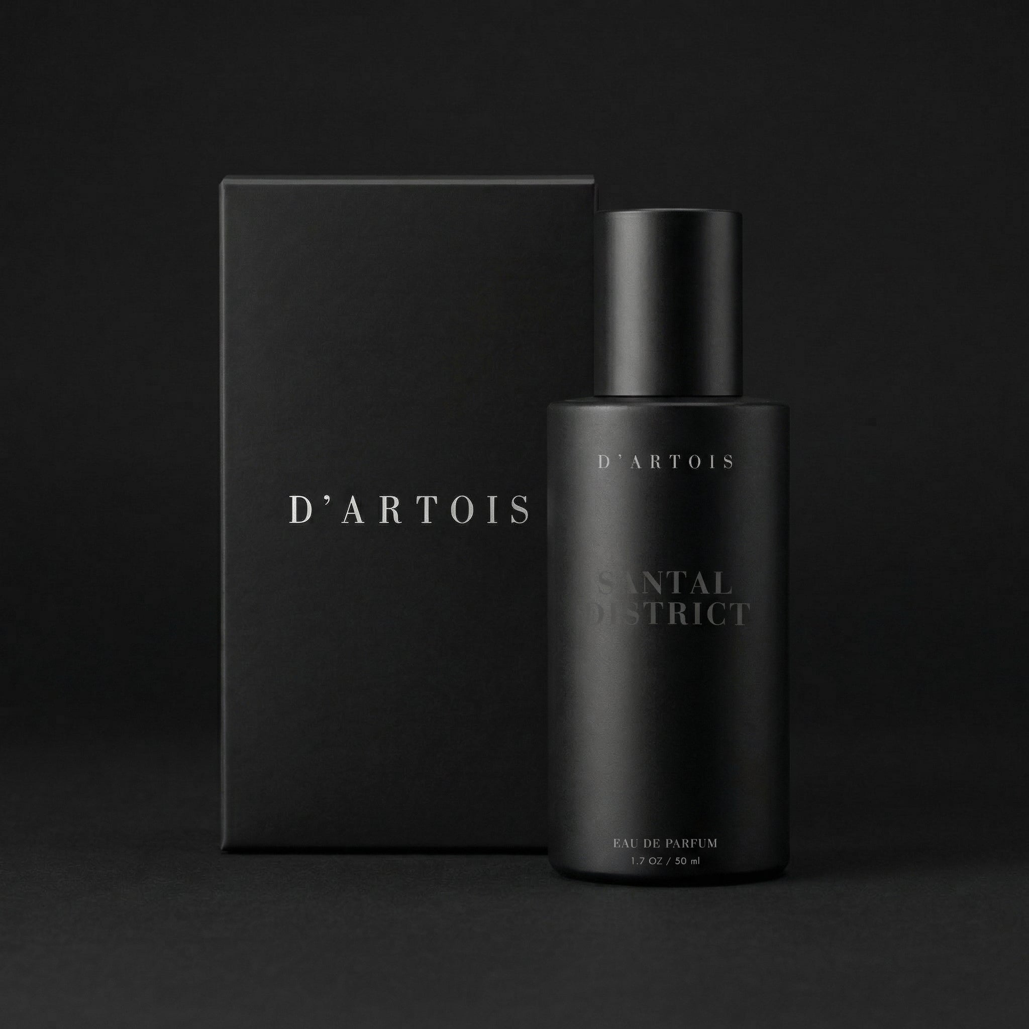 Santal District Eau de Parfum — Sandalwood Leather Cologne | Woody Long Lasting Perfume for Men & Women