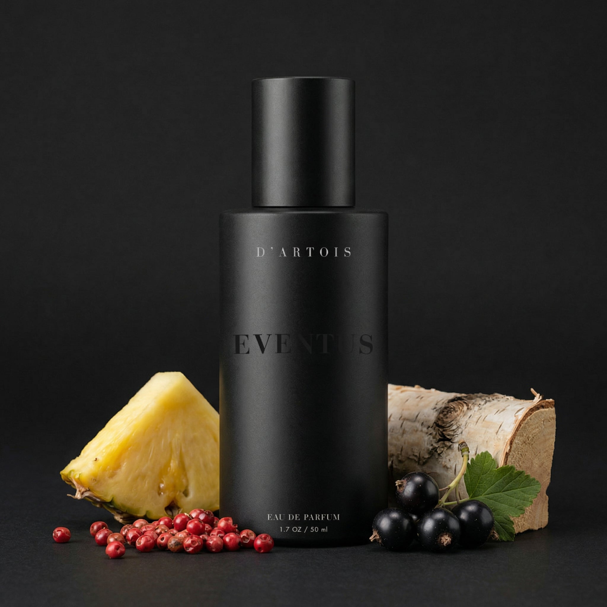 Eventus Eau de Parfum — Pineapple Birch Cologne | Fresh Woody Long Lasting Perfume for Men & Women