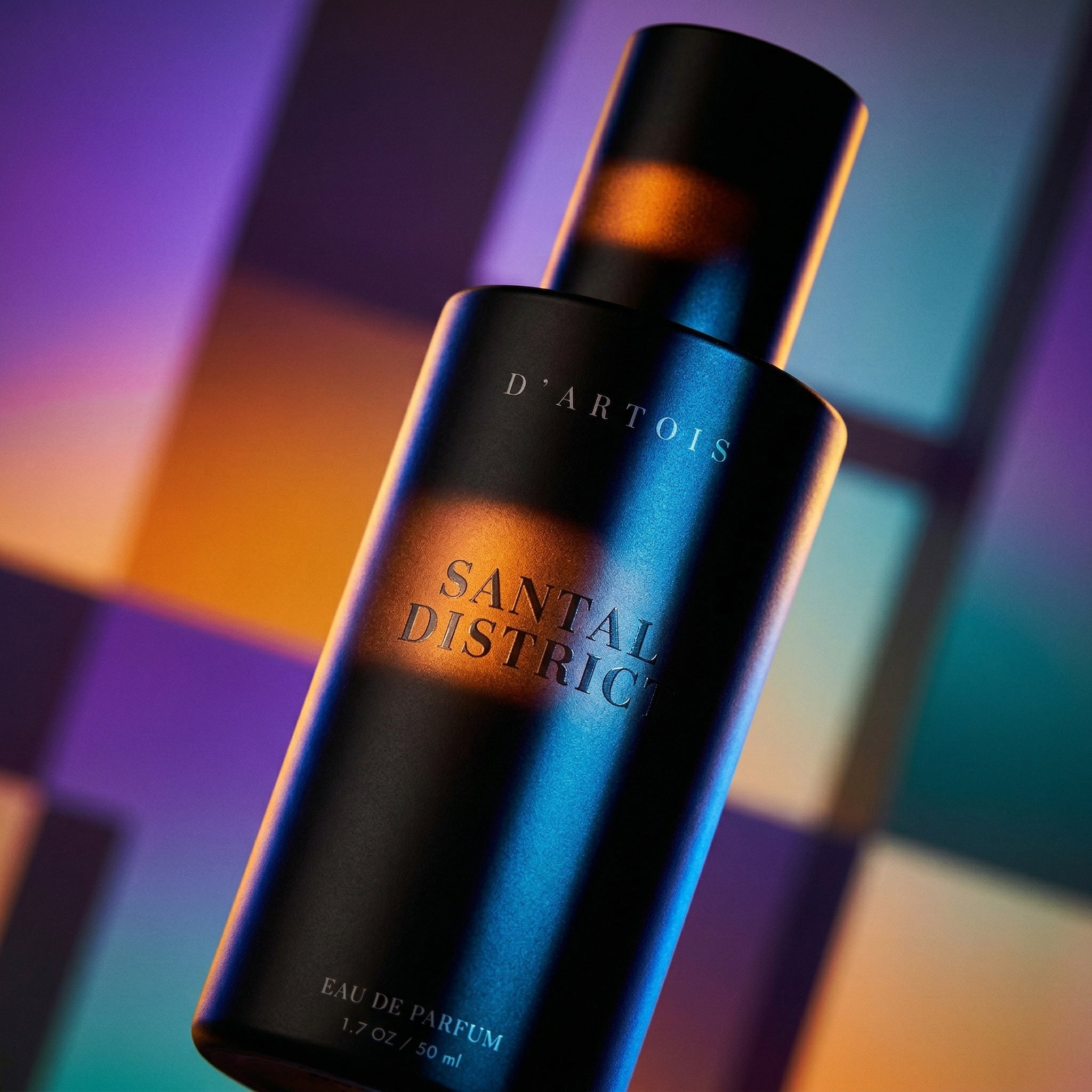 Santal District Eau de Parfum — Sandalwood Leather Cologne | Woody Long Lasting Perfume for Men & Women