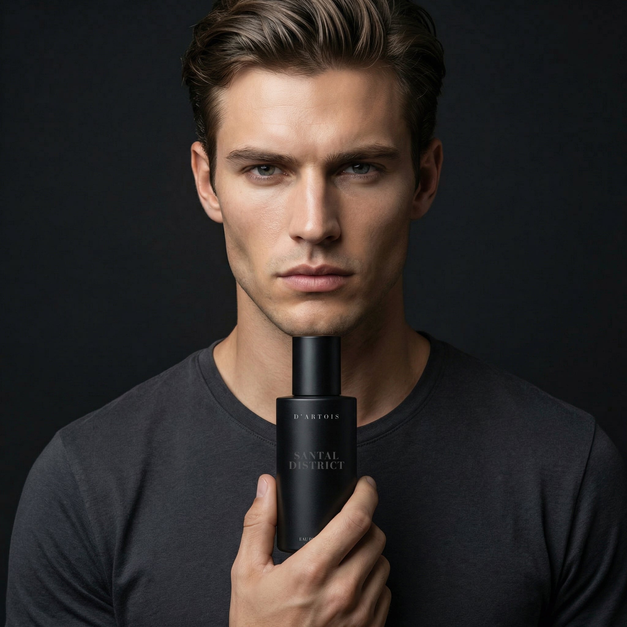 Santal District Eau de Parfum — Sandalwood Leather Cologne | Woody Long Lasting Perfume for Men & Women